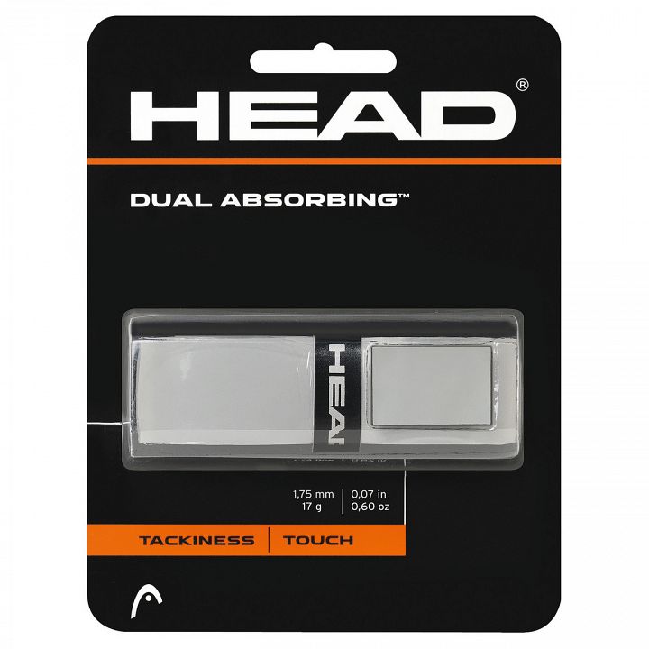 Head Dual Absorbing Grip Gray